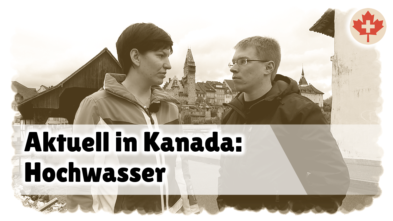 Aktuelle Hochwasser und Überschwemmungen im Osten Kanadas